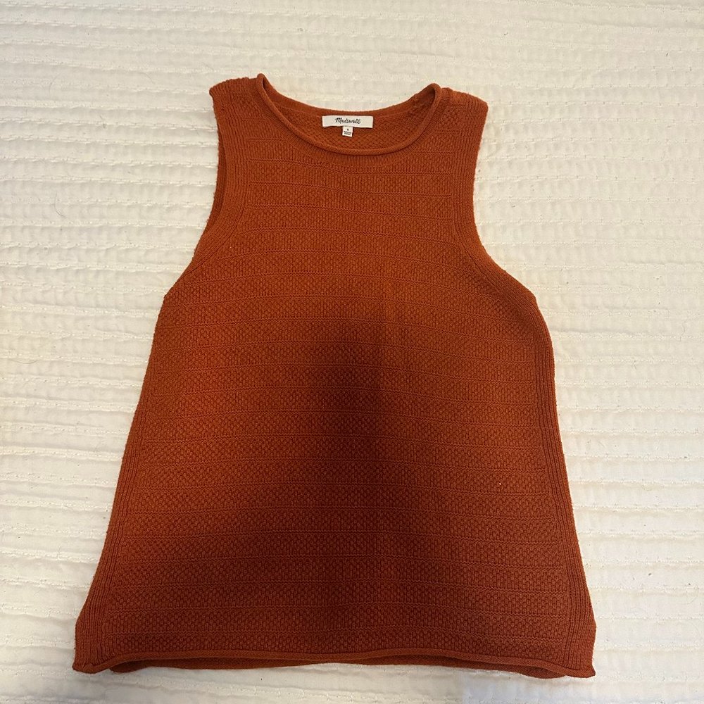 Madewell Norris Sweater Tank Small